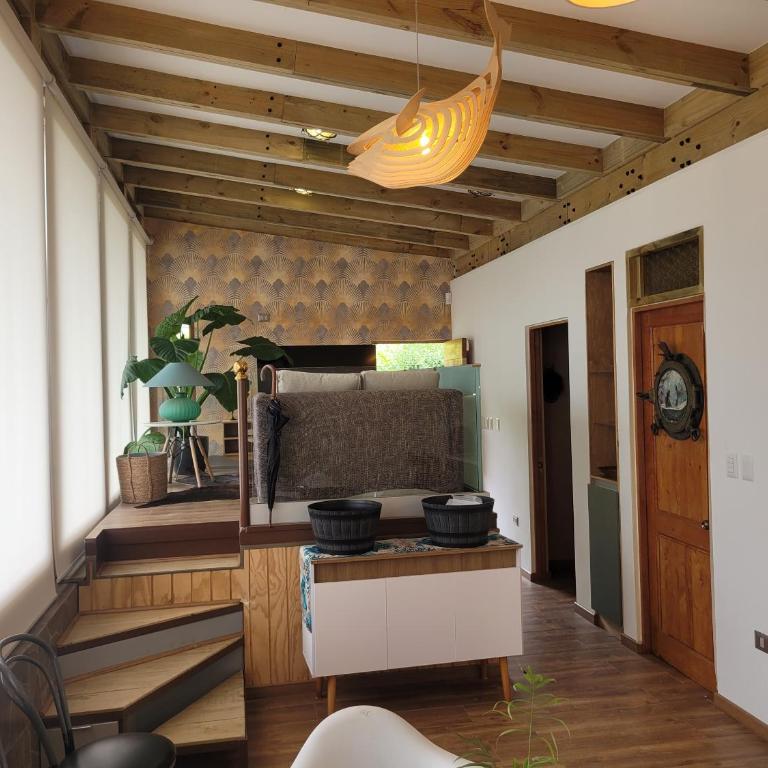 Único Loft Algarrobo Club de Yates - Deluxe Two-Bedroom Apartment with Garden View - 6