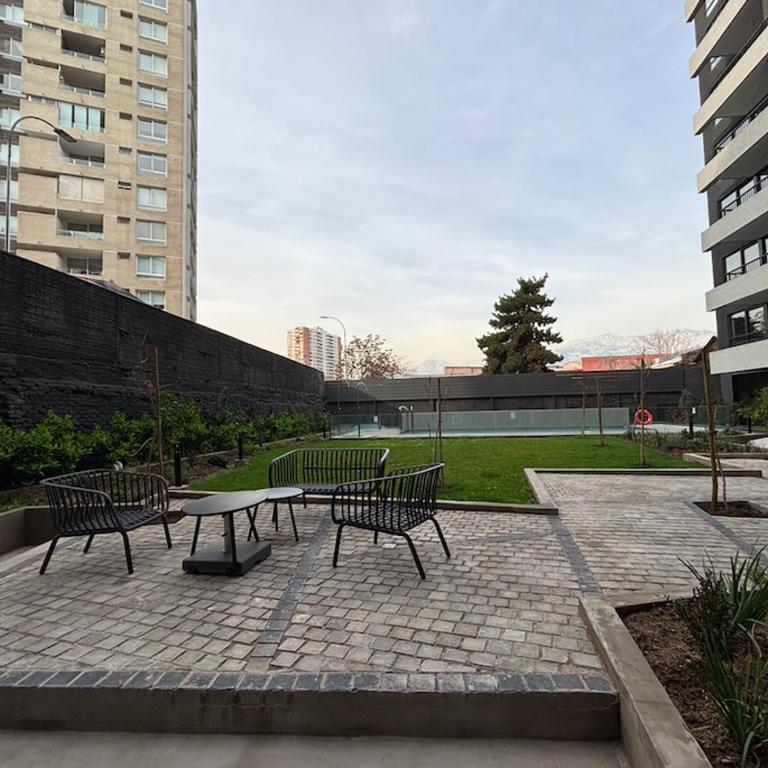 Metro ñuñoa, apartamento Nuevo - Apartamento de 1 dormitorio - 7