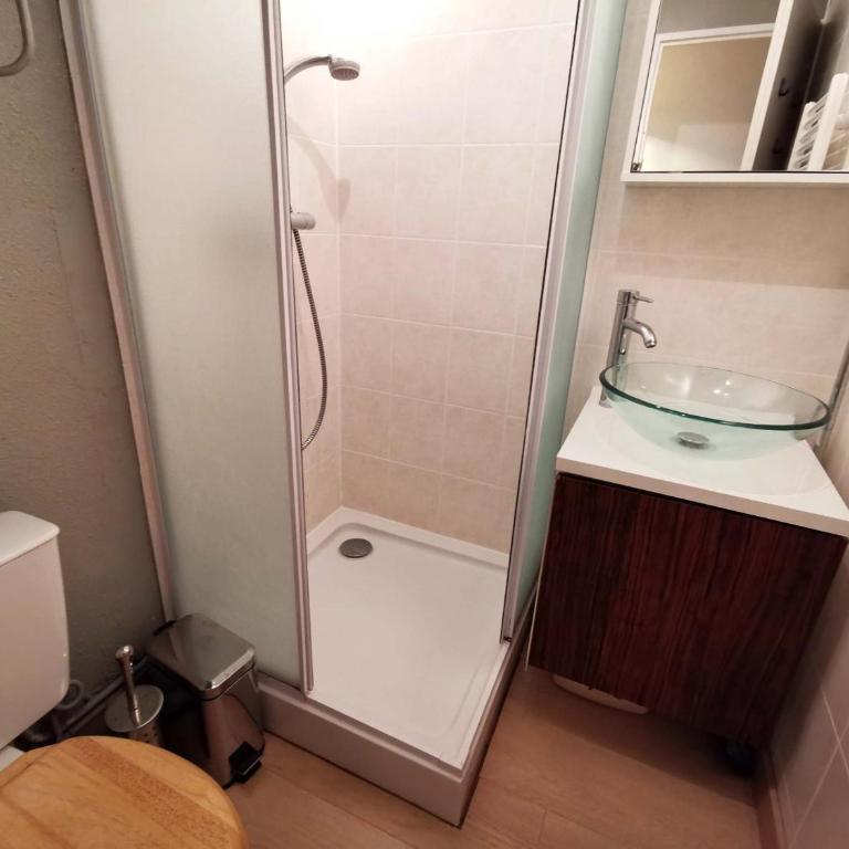 Studio pieds des pistes, 5 couchages, TV et ascenseur - Studio - 11