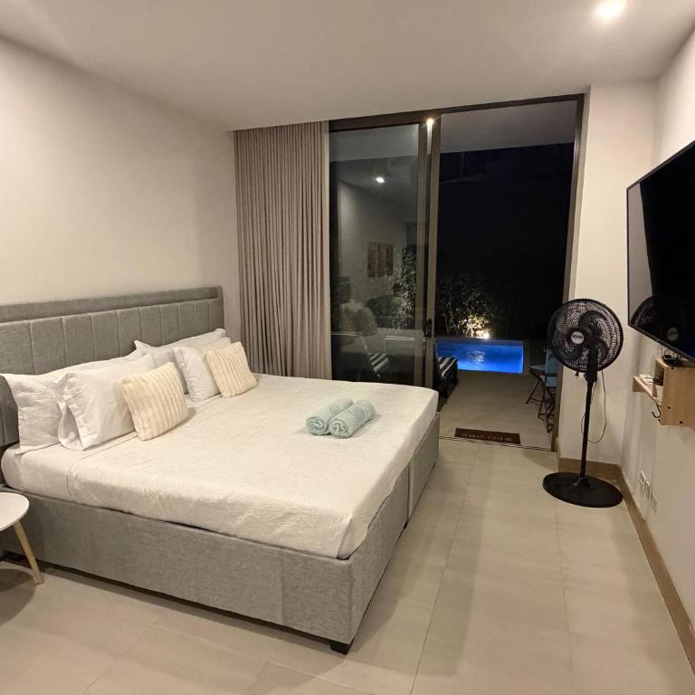 Luxury Suite con Jacuzzi Privado Cartagena - One-Bedroom Apartment - 11