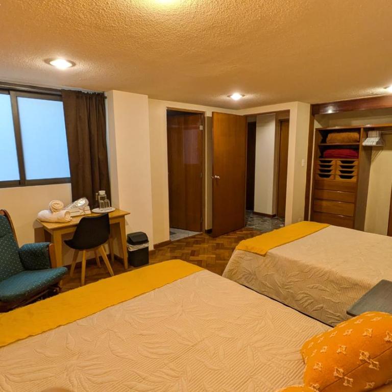 C Habitación en Reforma cerca de embajadas - Habitación Doble - 2 camas - 4