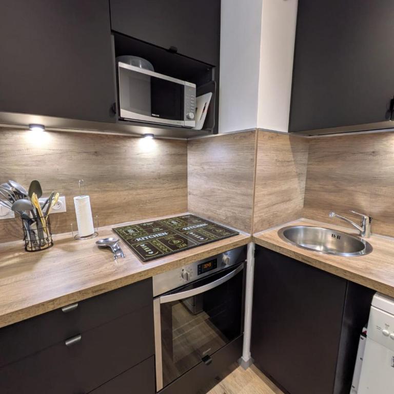 Pied des pistes avec garage - 4-6 pers - Appartement 2 Chambres - 10