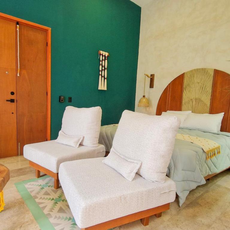 Casa María Eulalio - Boutique Guesthouse - King Room with Garden View - 3