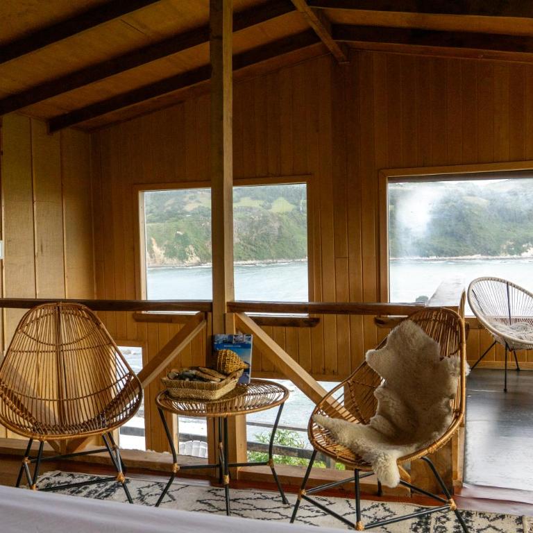 Pumillahue Lodge cabaña matrimonial - Apartment with Sea View - 7