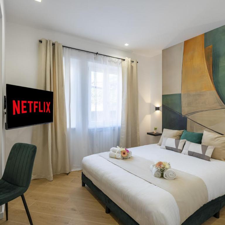 Chiara's House - 600m to Metro B, Tiburtina Station - Appartamento con 1 Camera da Letto - 1