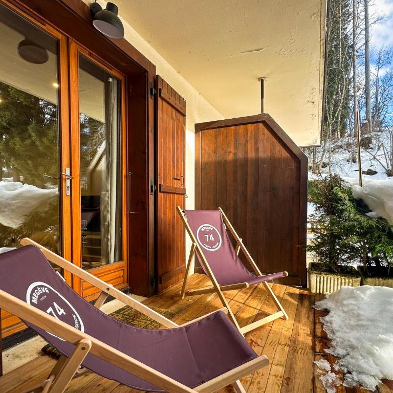 Sapins blancs Megeve - Apartment mit Terrasse - 2