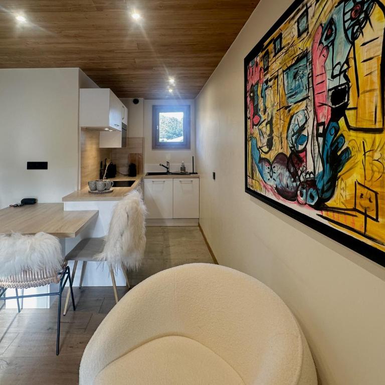 Sapins blancs Megeve - Apartment mit Terrasse - 5