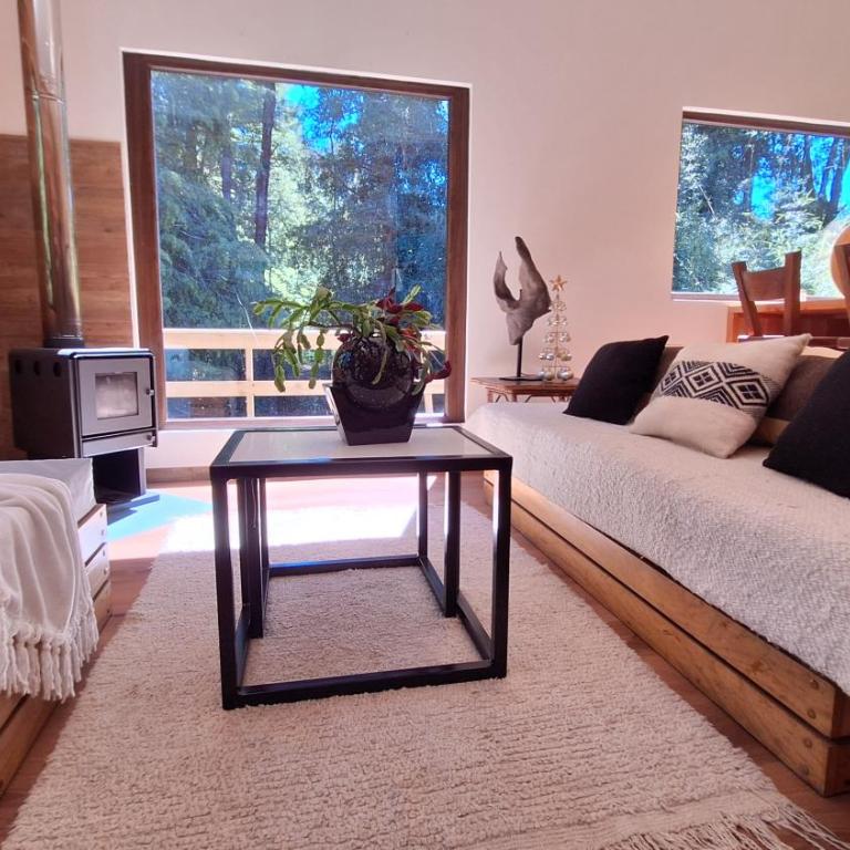 Cabañas y Hostal Casa de Campo Rukaleufu a orillas del Rio Huiscapi - Chalet de 2 dormitorios - 13