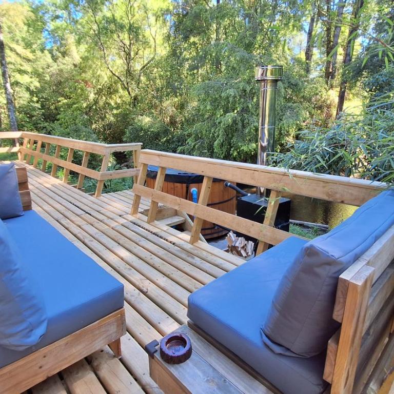 Cabañas y Hostal Casa de Campo Rukaleufu a orillas del Rio Huiscapi - Chalet de 2 dormitorios - 20