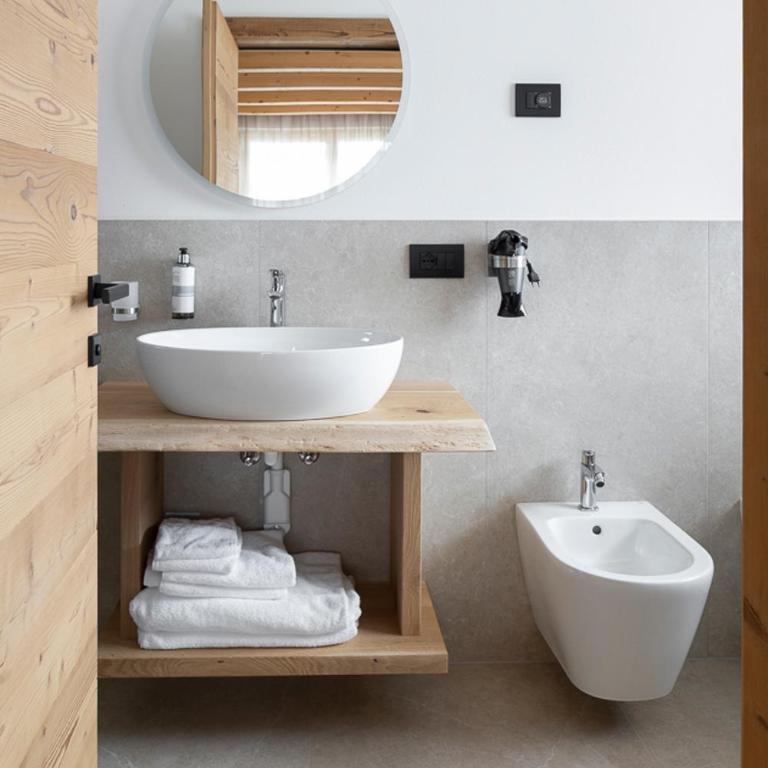 Fiemme in Vista - Camera Matrimoniale/Doppia con Letti Singoli con Bagno Privato - 19
