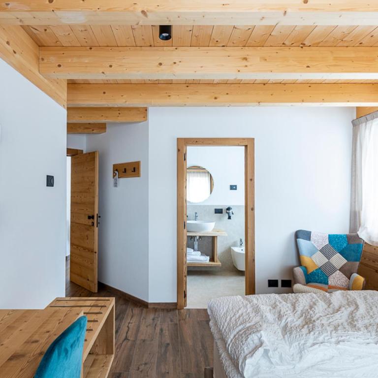 Fiemme in Vista - Camera Matrimoniale/Doppia con Letti Singoli con Bagno Privato - 15