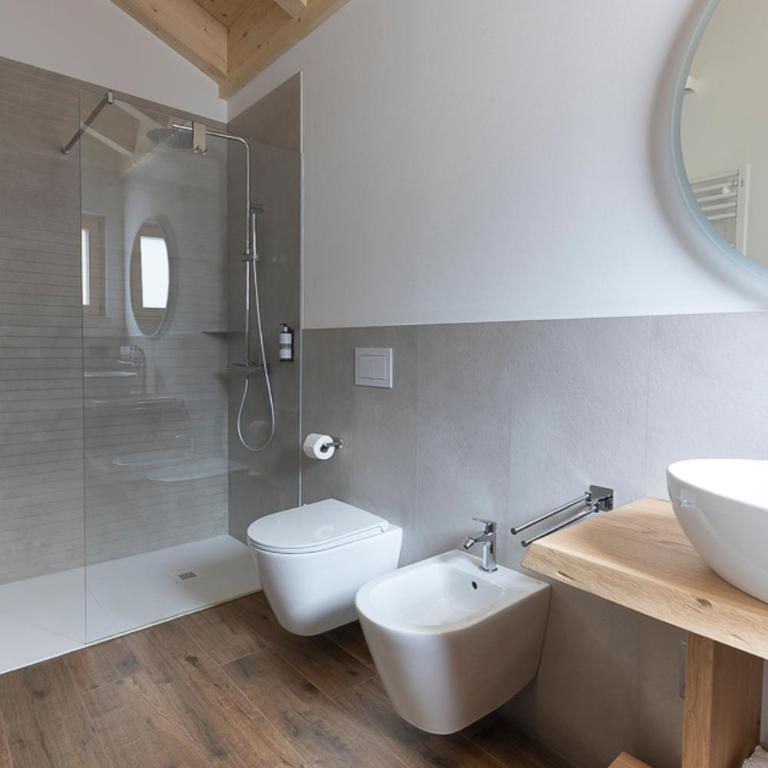 Fiemme in Vista - Camera Matrimoniale/Doppia con Letti Singoli con Bagno Privato - 8