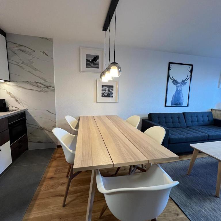 Cosy studio for 5 near ski lift, HAMEAU D2 - Studio with Mountain View - 4