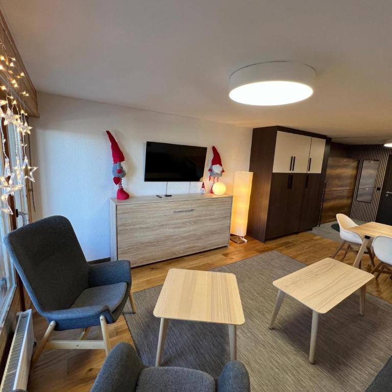 Cosy studio for 5 near ski lift, HAMEAU D2 - Studio with Mountain View - 7