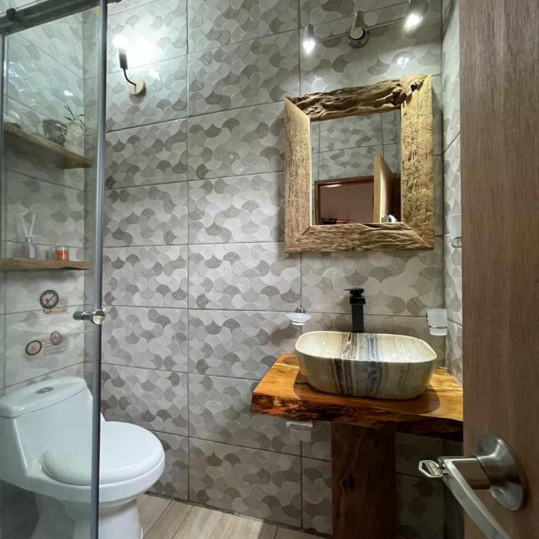 Cabaña Rústica - Sector Pichares - Three-Bedroom Chalet - 9