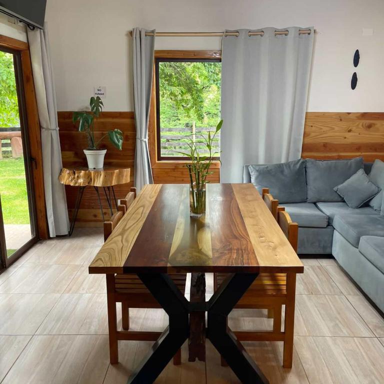 Cabaña Rústica - Sector Pichares - Three-Bedroom Chalet - 4
