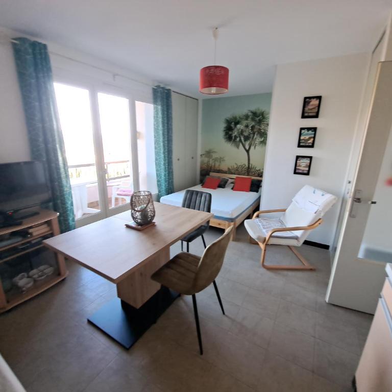 50m des cures accès direct par ascenseur joli studio Gaëlle grand balcon vue dégagée libre jusqu'au 19 octobre - Appartement 1 Chambre - 7