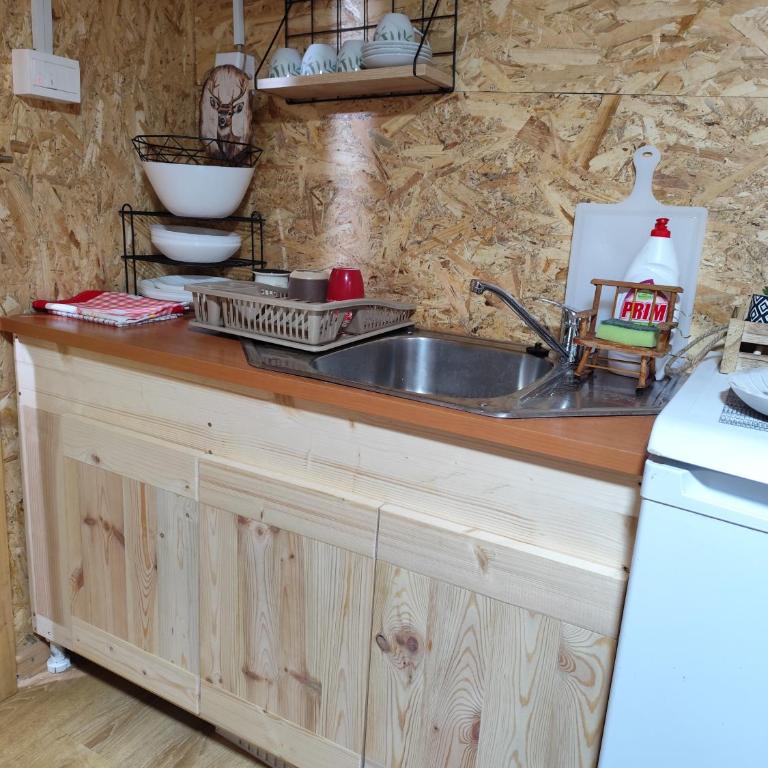 Bungalov Moracka Bistrica - Brvnara sa 1 Spavaćom Sobom - 3