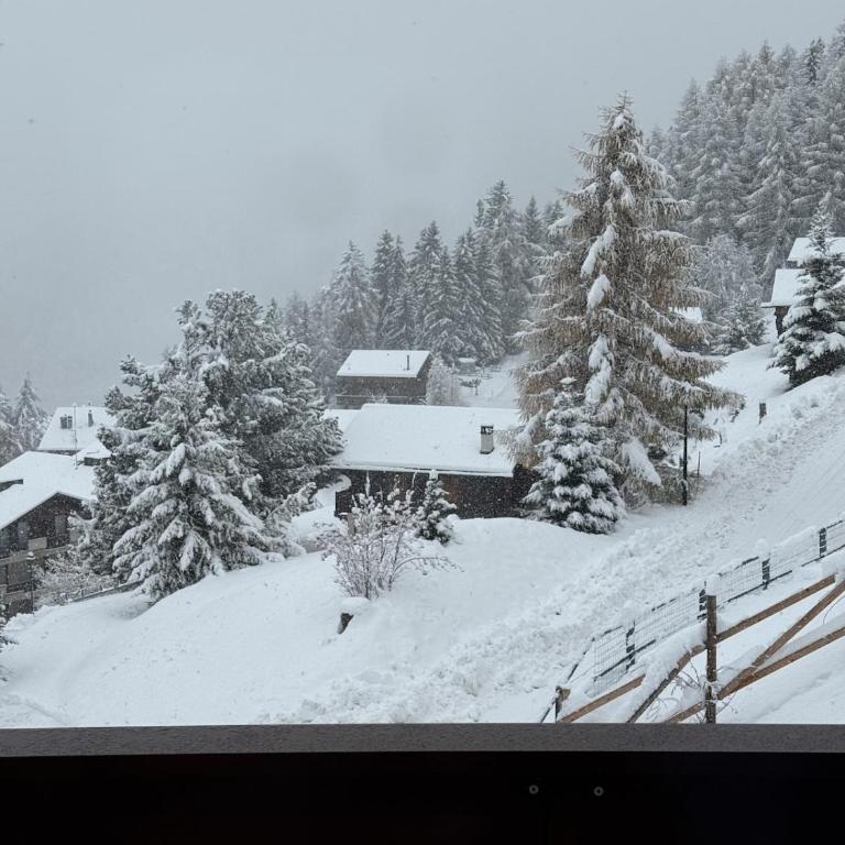 2 bed ski in out apartment La Tzoumaz Verbier - Apartment mit 1 Schlafzimmer - 15