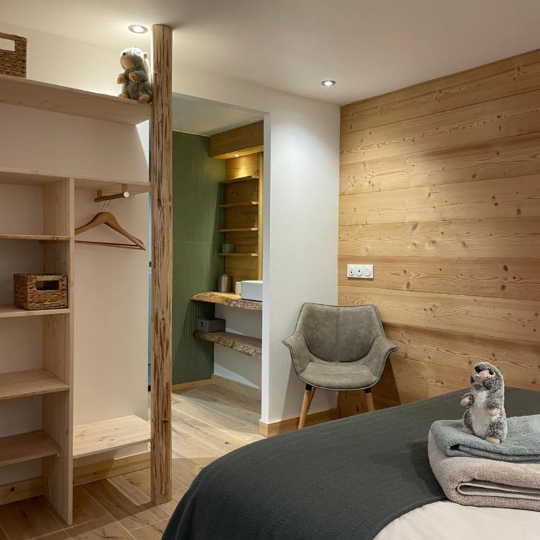 La marmotte qui papote - Zimmer mit Queensize-Bett - 2