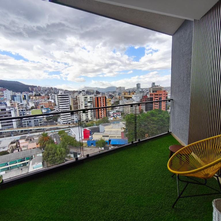 Edificio Vida Luxury Residences Coliving Ecuador Quito Carolina - Estudio con terraza - 1