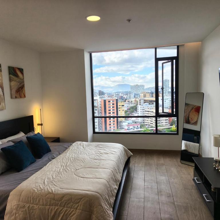 Edificio Vida Luxury Residences Coliving Ecuador Quito Carolina - Estudio con terraza - 17