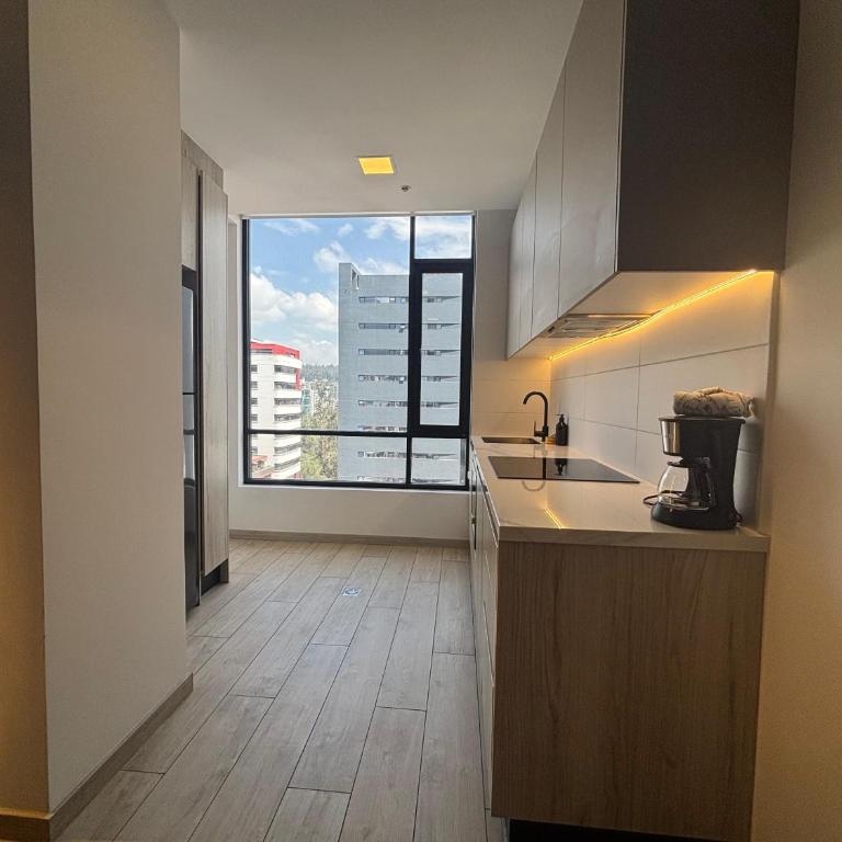 Edificio Vida Luxury Residences Coliving Ecuador Quito Carolina - One-Bedroom Apartment with City View - 45