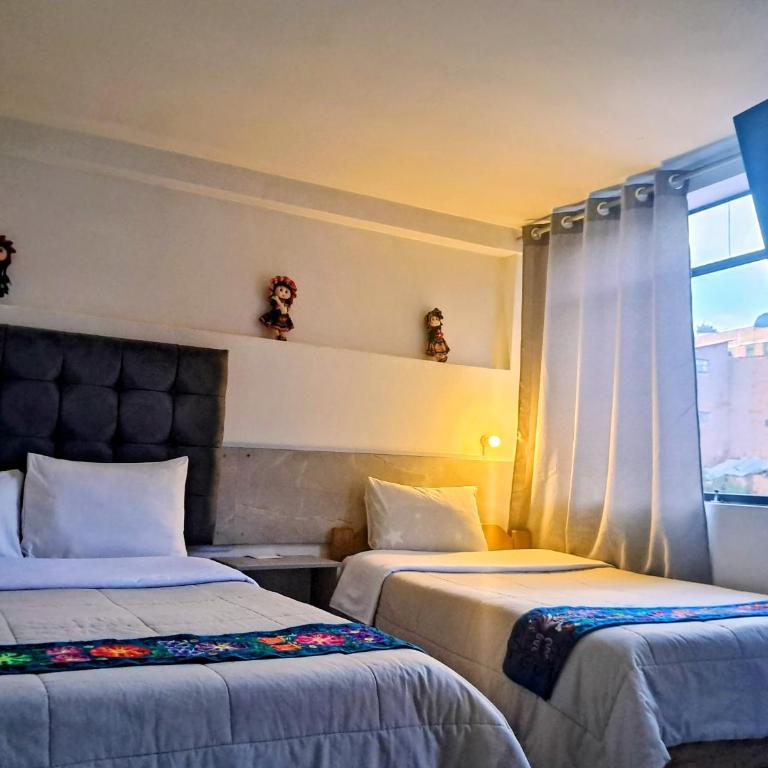 HOSTAL La RASA - Habitación Deluxe con 2 camas grandes - 1