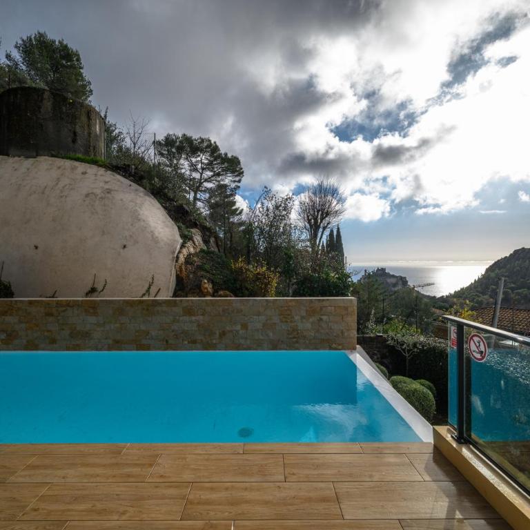 Modern Luxury - Sea View over Èze Village - Appartement 2 Chambres avec Terrasse et Vue sur la Mer - 40
