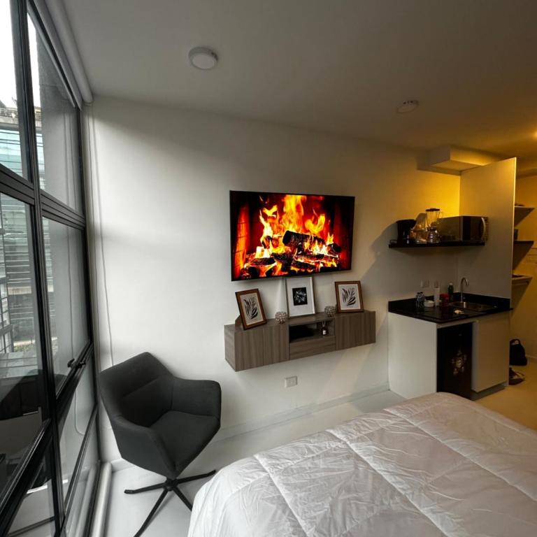 Loft 422, Parque de la 93, Chico norte - Apartamento de 1 dormitorio - 16