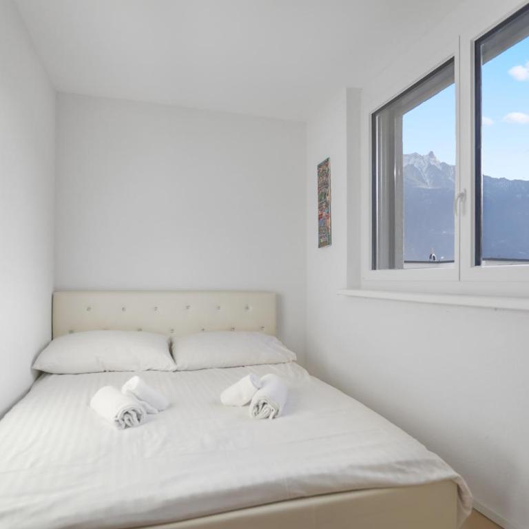 Saillon, maison 5 pers - Terrasse - Parking privé - Haus mit 3 Schlafzimmern - 28