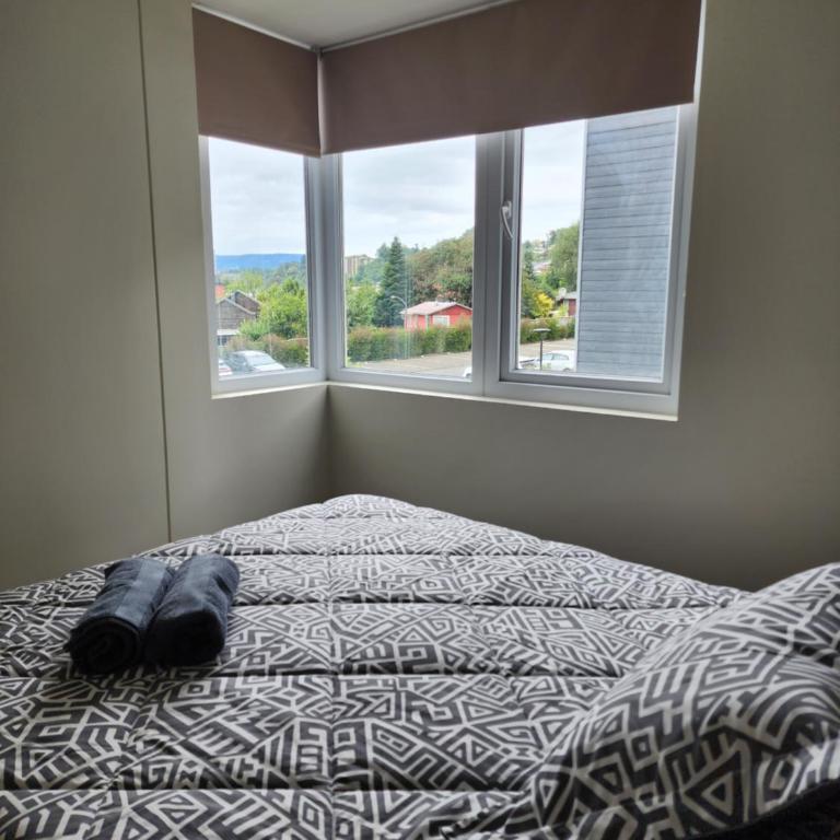 Departamento Familiar con Piscina, Vista al Volcán y Lago en Villarrica - Apartamento de 3 dormitorios - 18