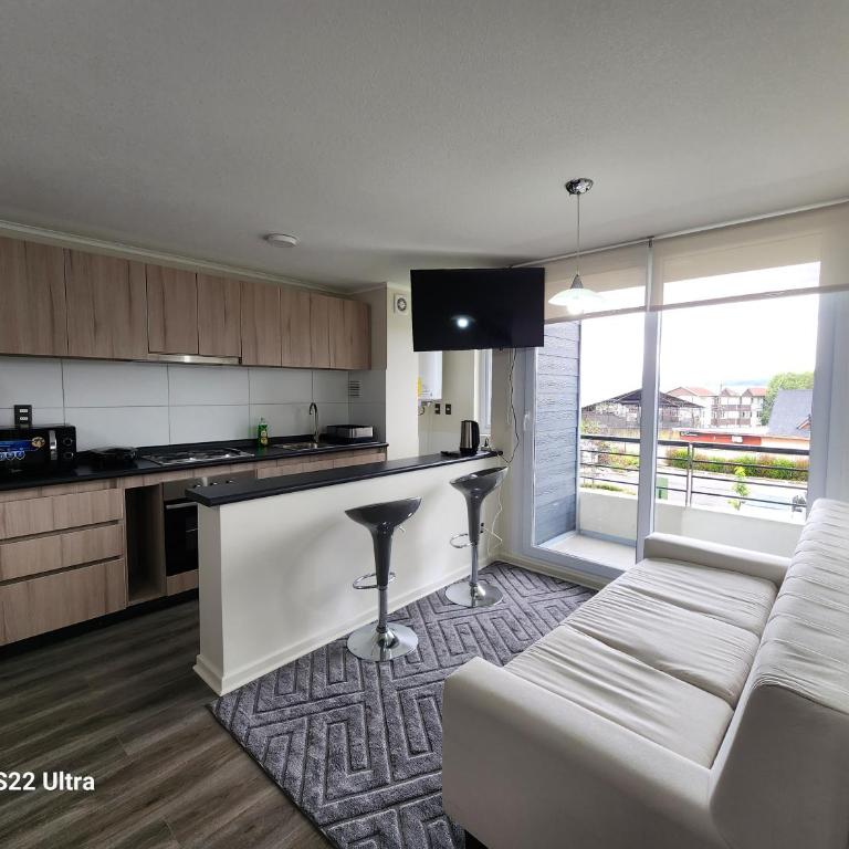 Departamento Familiar con Piscina, Vista al Volcán y Lago en Villarrica - Apartamento de 3 dormitorios - 24