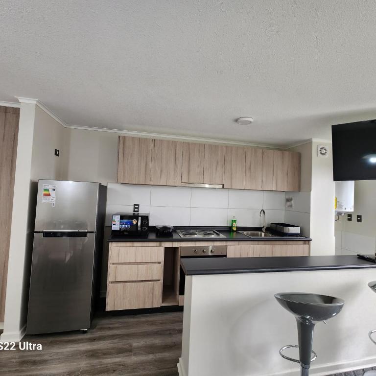 Departamento Familiar con Piscina, Vista al Volcán y Lago en Villarrica - Apartamento de 3 dormitorios - 2