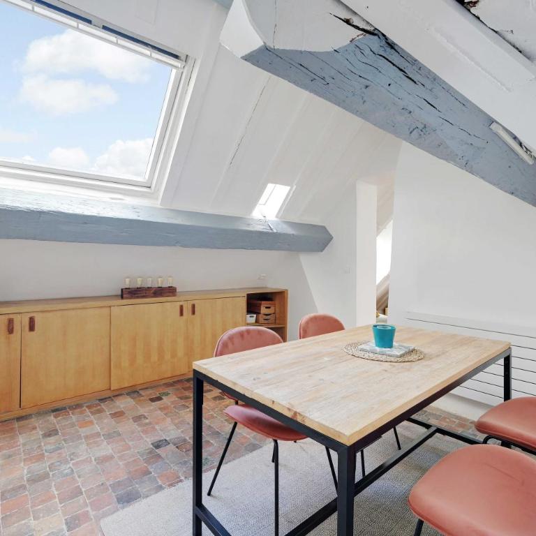 Bright 4P studio in the heart of Paris Marais Rivoli - Apartment - 4