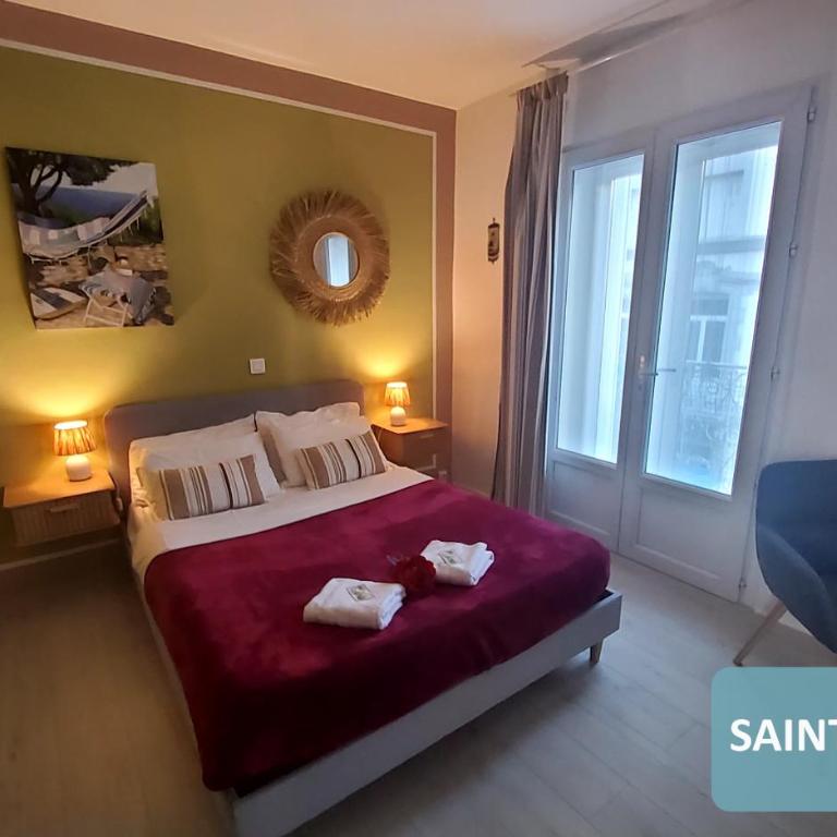 Au Berceau de Bernadette - Bernadette's cradle - Near Bernadette'House - Chambre Double Économique avec Balcon - 15
