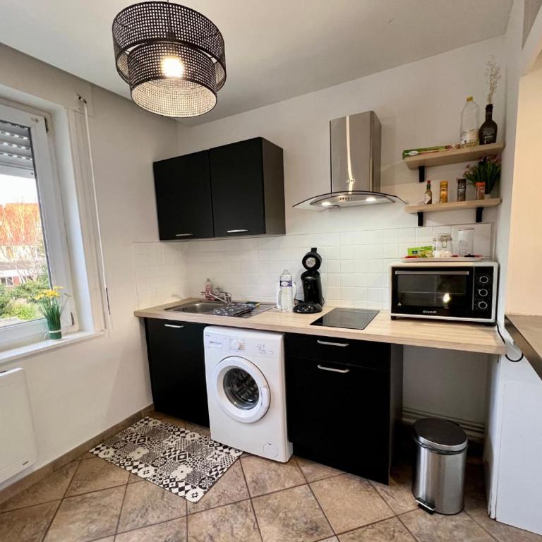 Le Metz Calais-Nord - Balcon -Plage -Commerces - Appartement 1 Chambre - 2