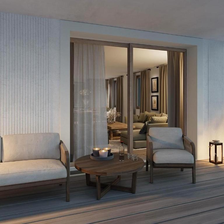 A&Y Signature Lodge St Moritz Pontresina Spa - Apartment mit 3 Schlafzimmern und Bergblick - 25