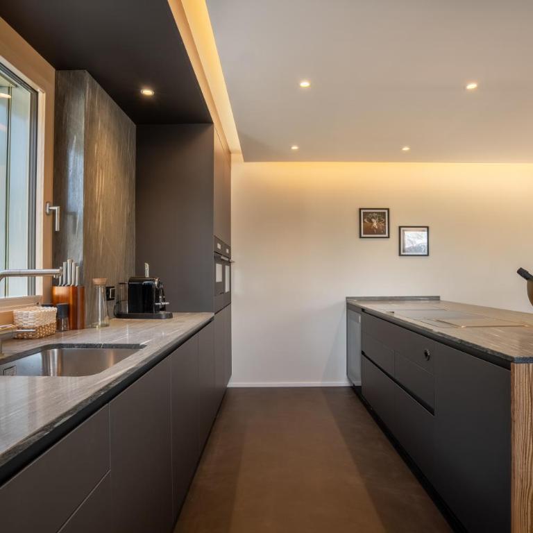 A&Y Signature Lodge St Moritz Pontresina Spa - Apartment mit 3 Schlafzimmern und Bergblick - 14