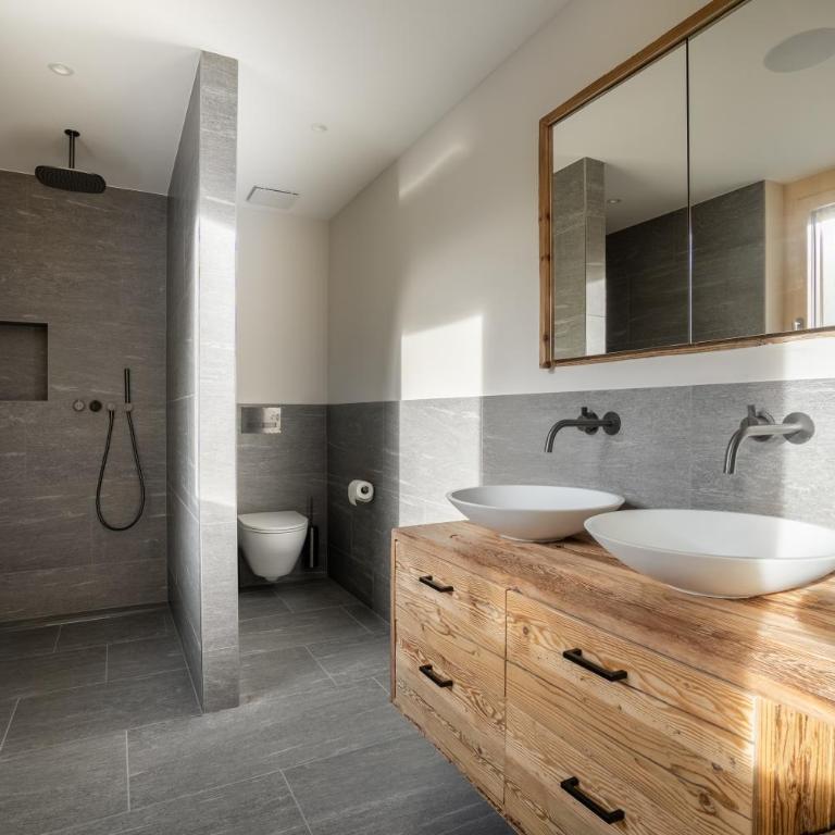 A&Y Signature Lodge St Moritz Pontresina Spa - Apartment mit 3 Schlafzimmern und Bergblick - 38