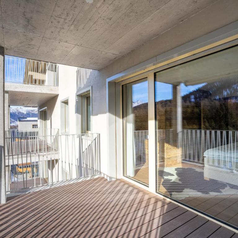 A&Y Signature Lodge St Moritz Pontresina Spa - Apartment mit 3 Schlafzimmern und Bergblick - 57