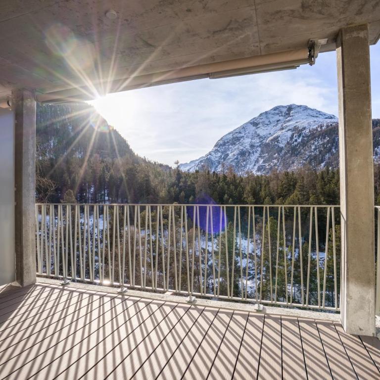 A&Y Signature Lodge St Moritz Pontresina Spa - Apartment mit 3 Schlafzimmern und Bergblick - 53