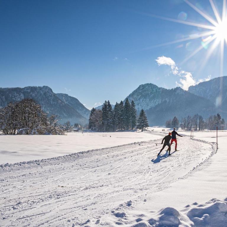 Luxalps- Chalets Inzell- Sauna- Skifahren- Wandern- Natur- Chiemgau Card - Chalet No 8 & 16 mit Hot Pot - Chalet mit 3 Schlafzimmern - 32