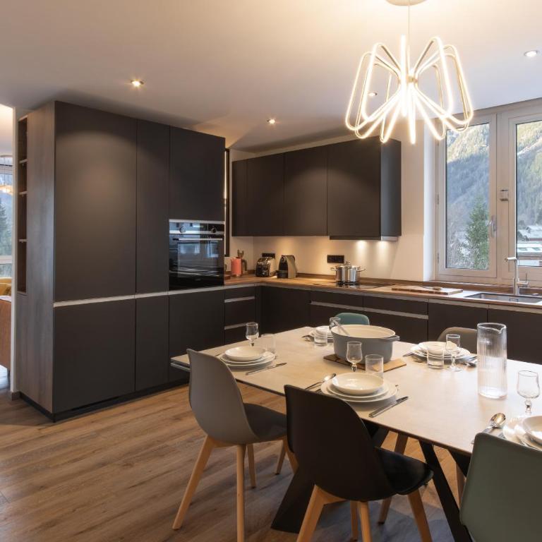Quartz - Appt 4 etoiles vue Mont-Blanc - Centre - Apartamento - 9