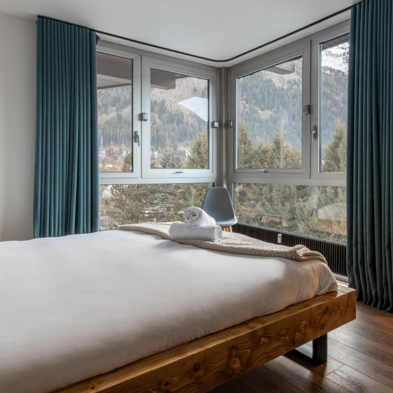 Quartz - Appt 4 etoiles vue Mont-Blanc - Centre - Apartamento - 12