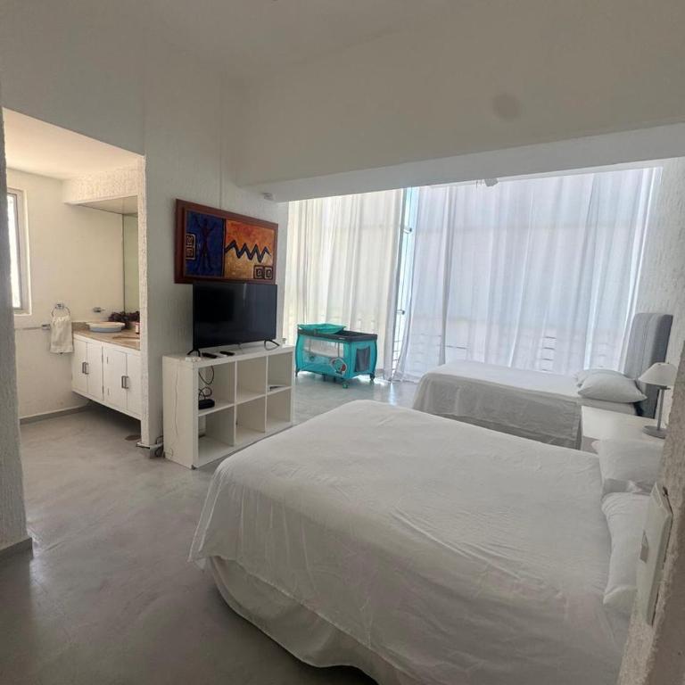 Con acceso directo a la playa y totalmente equipado - Apartamento de 2 dormitorios - 15