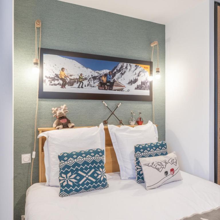 Appartement moderne 3 chambres, skis aux pieds, idéal pour 6 personnes - Apartment mit 3 Schlafzimmern - 14