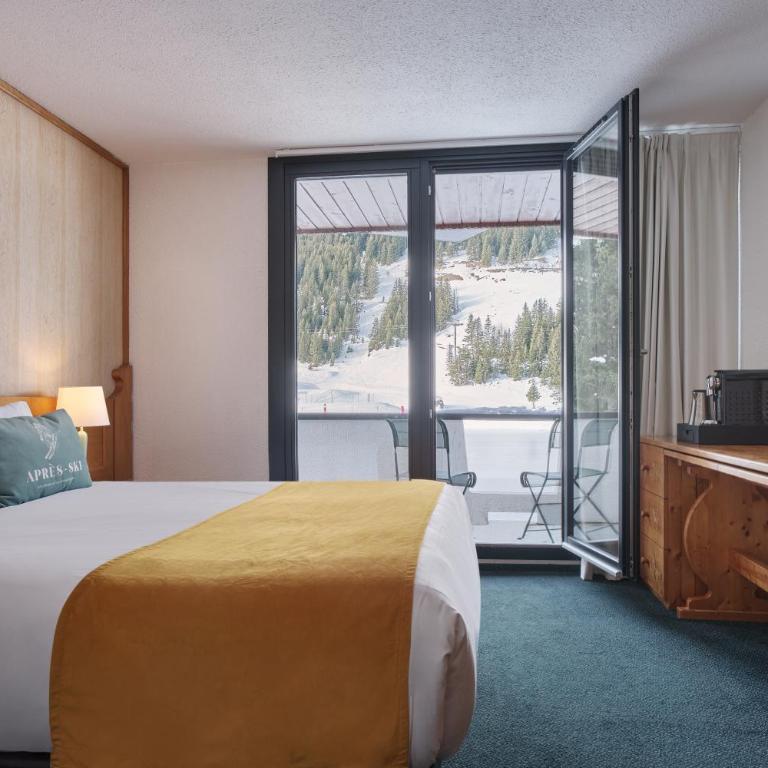 Lake Hotel Courchevel 1850 - Chambre Double Privilège avec Balcon - Vue sur Lac - 5