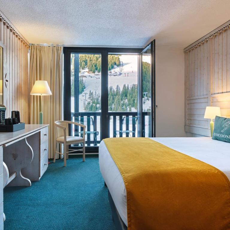 Lake Hotel Courchevel 1850 - Chambre Double Privilège avec Balcon - Vue sur Lac - 13