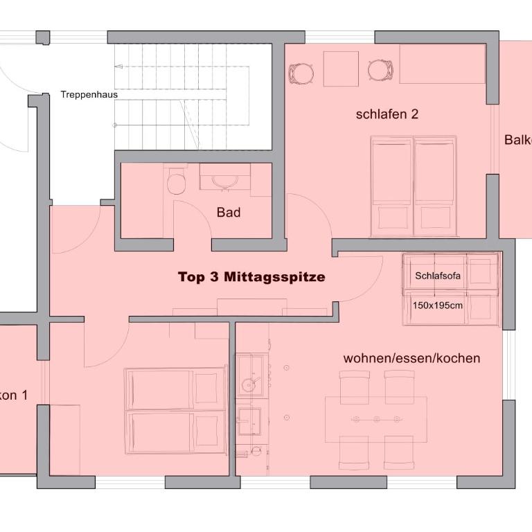 Appartementhaus Zimmermann - Appartamento con doccia - 16